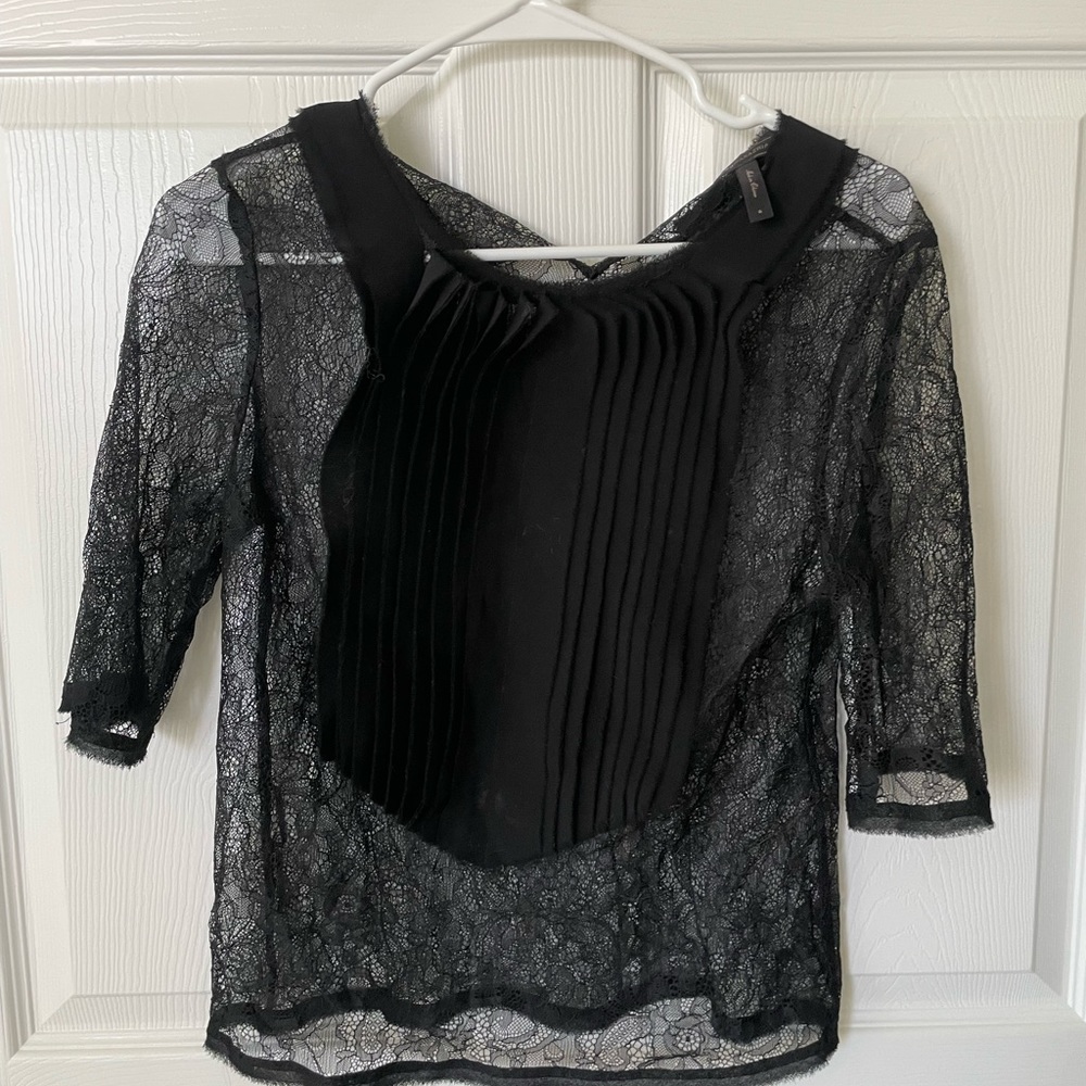 BCBG evening blouse